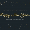 Photo for Closed in observance of New Years Day